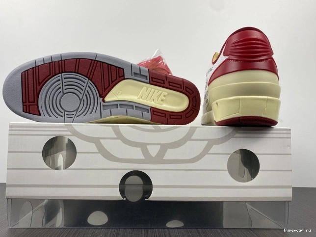 2 Off-White DJ4375-106 Red White Retro Low SP Jordan 1215